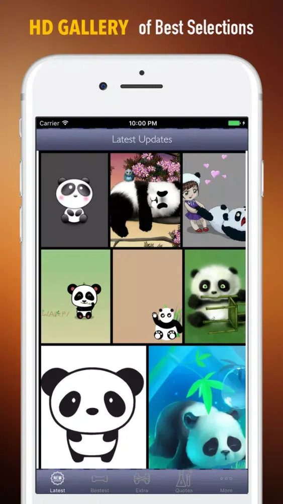 Zrzuty ekranu Panda Wallpapers HD- Backgrounds and Art Pictures
