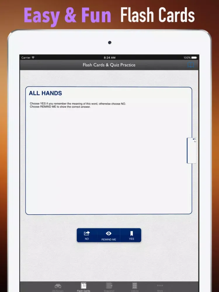 Screenshot di U.S. Navy Study Guide - Glossary and Exam Games iPad 