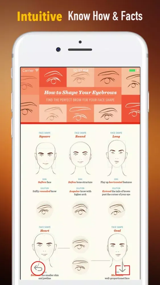 Tangkapan skrin How to Shape Eyebrows-Perfect Eyebrow Shape