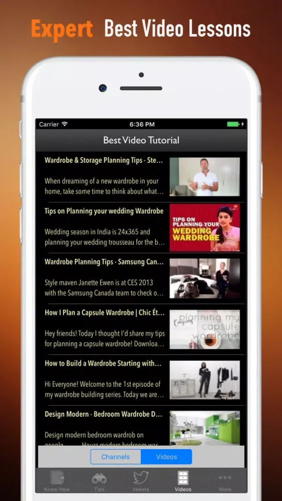ภาพหน้าจอของ Wardrobe Planning and Design-The Curated Closet