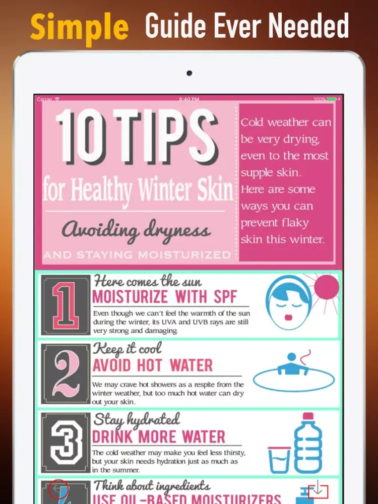 ภาพหน้าจอของ Organic Skincare Recipes-Fresh and Organic Beauty iPad 