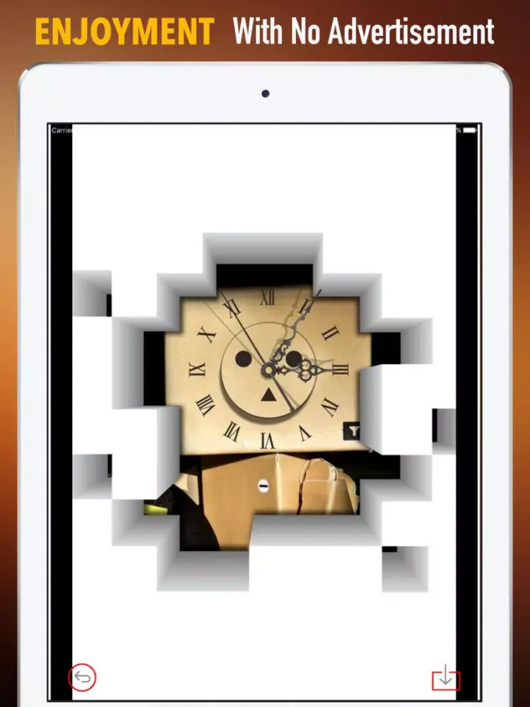 Скриншоты 3D Clock Wallpapers HD- Quotes and Art Pictures iPad 