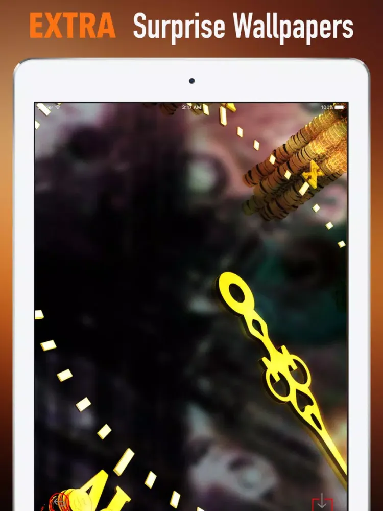 Скриншоты 3D Clock Wallpapers HD- Quotes and Art Pictures iPad 