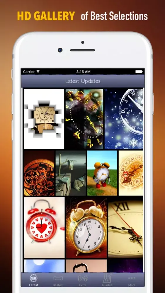 Скриншоты 3D Clock Wallpapers HD- Quotes and Art Pictures