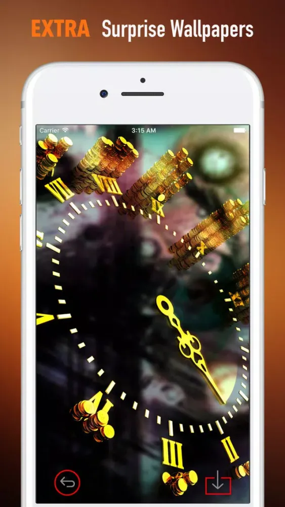 Скриншоты 3D Clock Wallpapers HD- Quotes and Art Pictures