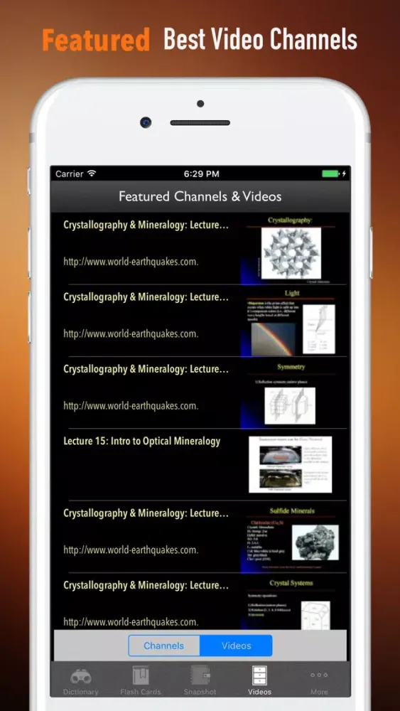 صور Mineralogy Glossary-Study Guide and Terminology