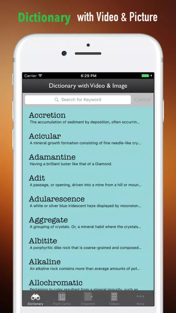 صور Mineralogy Glossary-Study Guide and Terminology