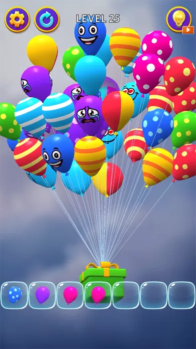 Captures d'écran de Match Balloon Puzzle