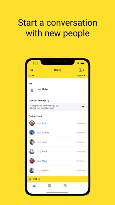 Y.Talk - Random Chat স্ক্রিনশট