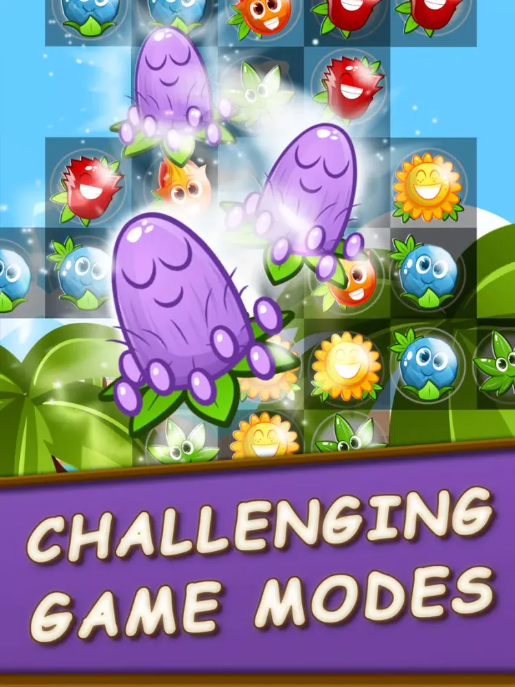 Ảnh chụp màn hình của Flower Blast Match iPad 