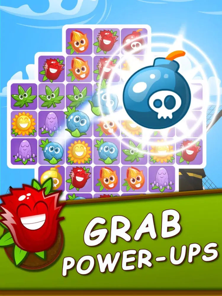 Ảnh chụp màn hình của Flower Blast Match iPad 