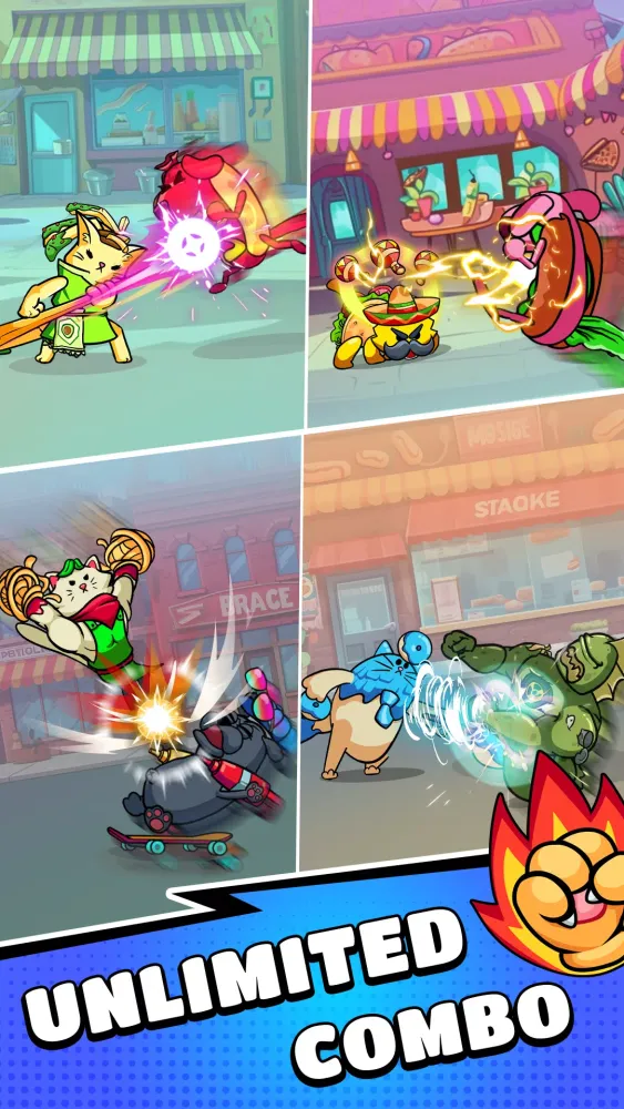 Match Food: Animal Chef Fight Screenshots