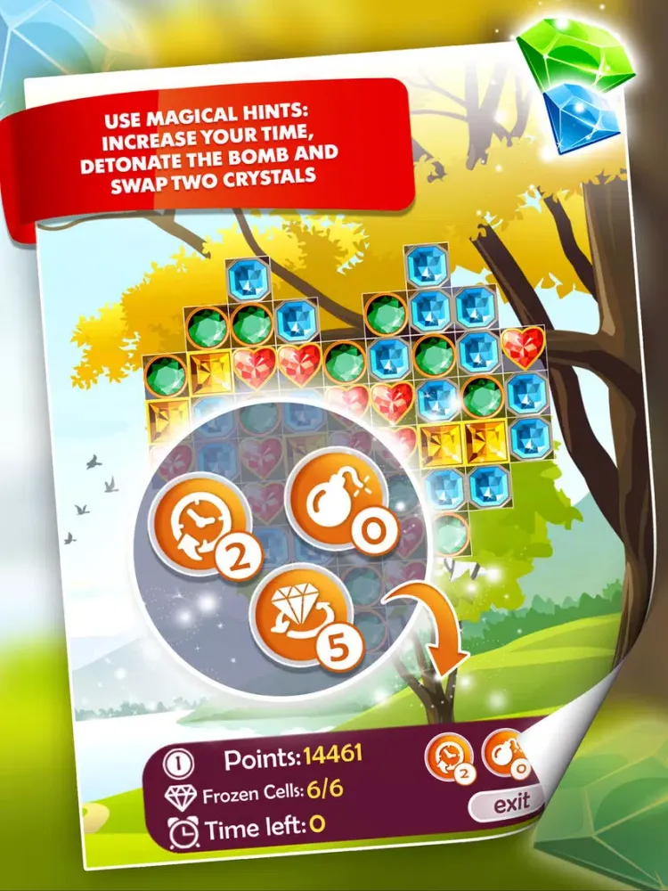 Clash of Gems II iPad  سکرین شاٹس