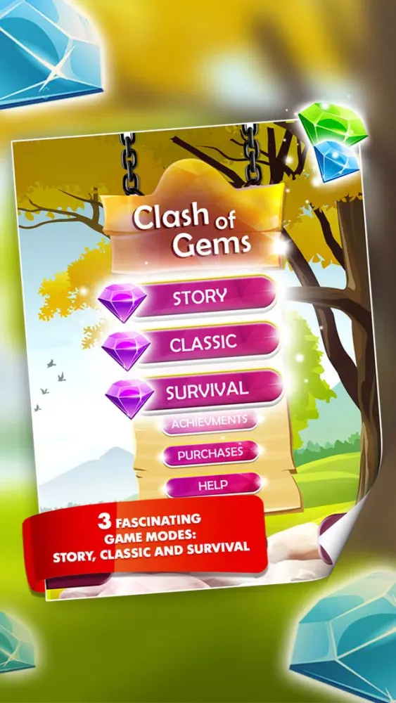 Clash of Gems II سکرین شاٹس