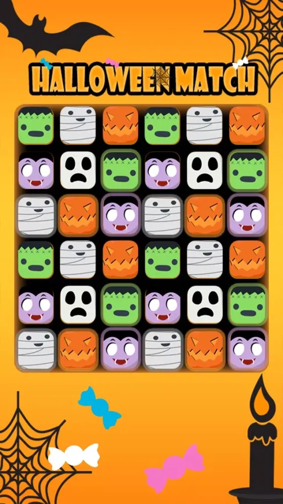 Captures d'écran de Halloween Match - Ghost Puzzle Game