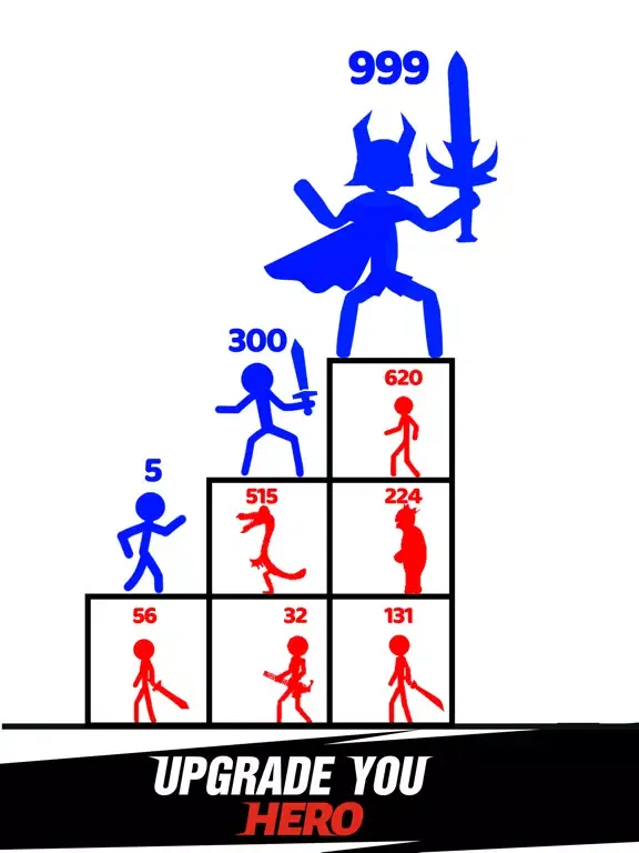 Capturas de tela do Stickman:Tower Rivals iPad 