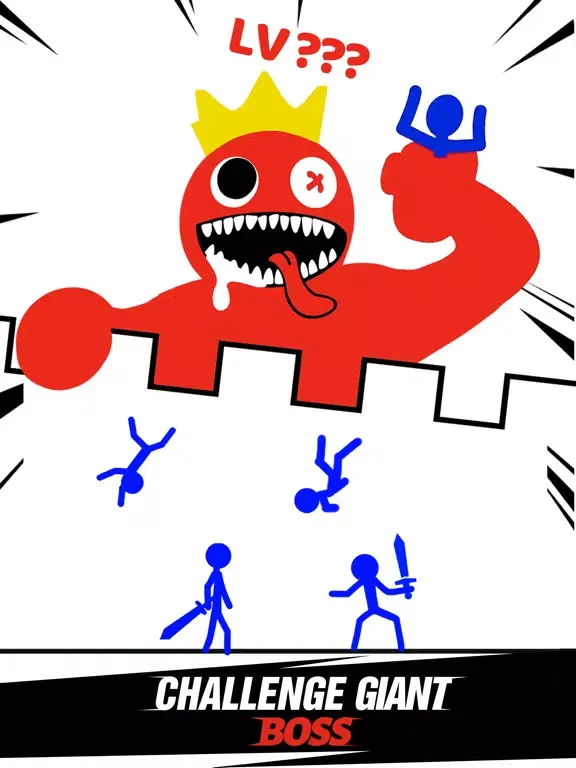 Capturas de tela do Stickman:Tower Rivals iPad 
