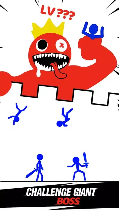 Capturas de tela do Stickman:Tower Rivals