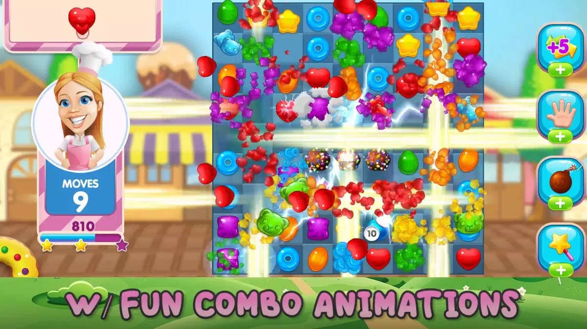Sweet Jelly Match 3 Puzzle Screenshots