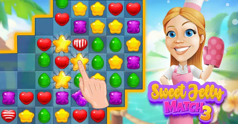 Sweet Jelly Match 3 Puzzle Screenshots