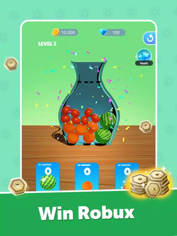 Fruit Squeeze-Fit it iPad  Screenshots