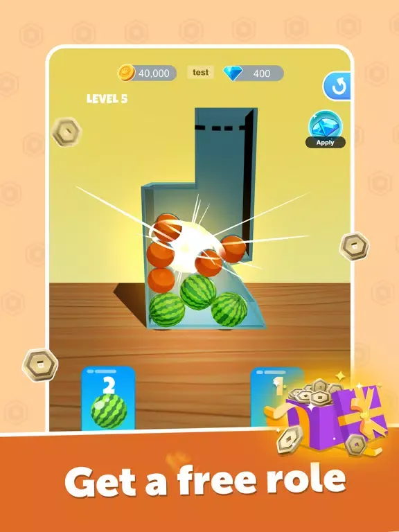 Fruit Squeeze-Fit it iPad  Screenshots