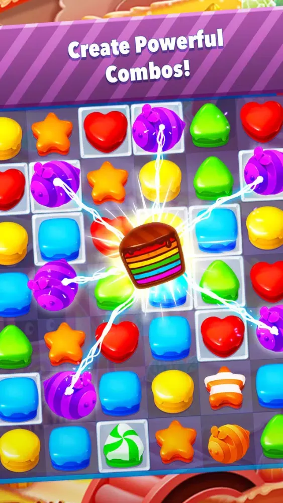 Yummy Cookie - Match 3 Game Screenshots