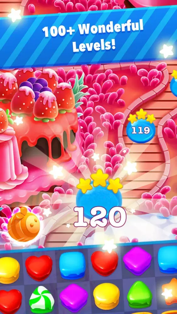 Yummy Cookie - Match 3 Game Screenshots