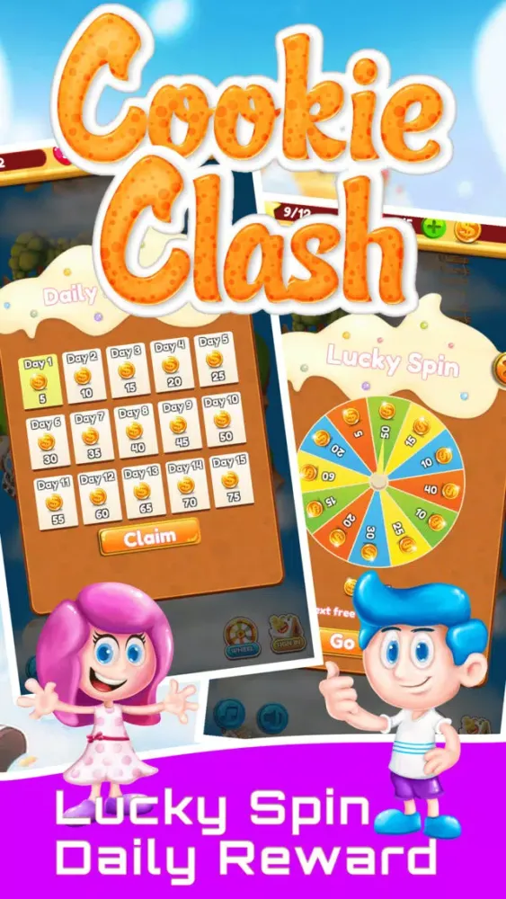 Cookie Clash - Match 3 Puzzle应用截图