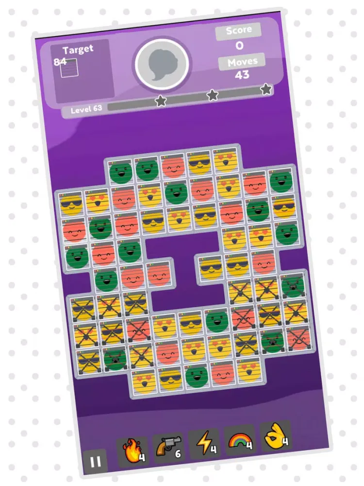 Ảnh chụp màn hình của Catch this L - Emoji Match iPad 