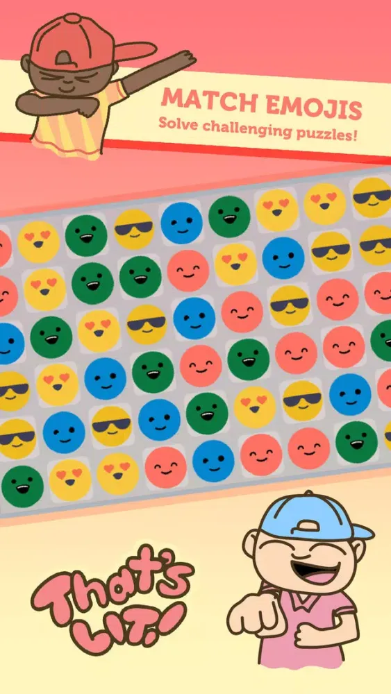 Ảnh chụp màn hình của Catch this L - Emoji Match