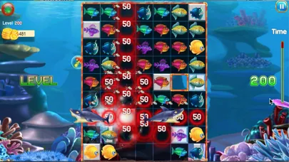 Match 3 fish game Screenshots