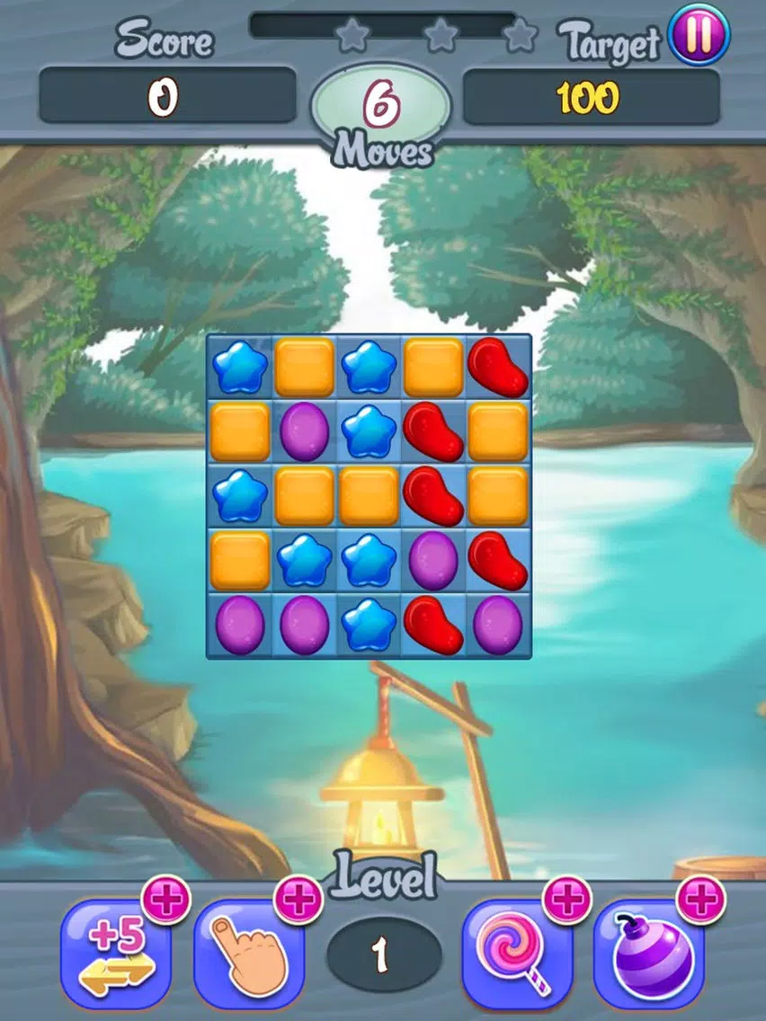Sweet Candy Match 3 Blast iPad  スクリーンショット