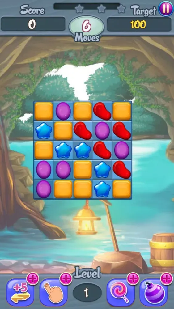 Zrzuty ekranu Sweet Candy Match 3 Blast