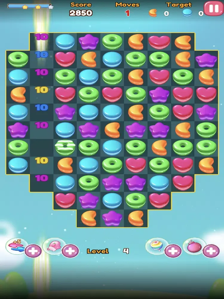Скриншоты Jelly Fruit Candy Jam Pop iPad 