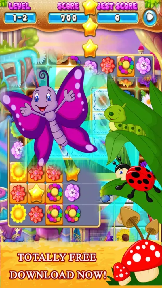 Capturas de tela do Bloom Flower Strike Mania