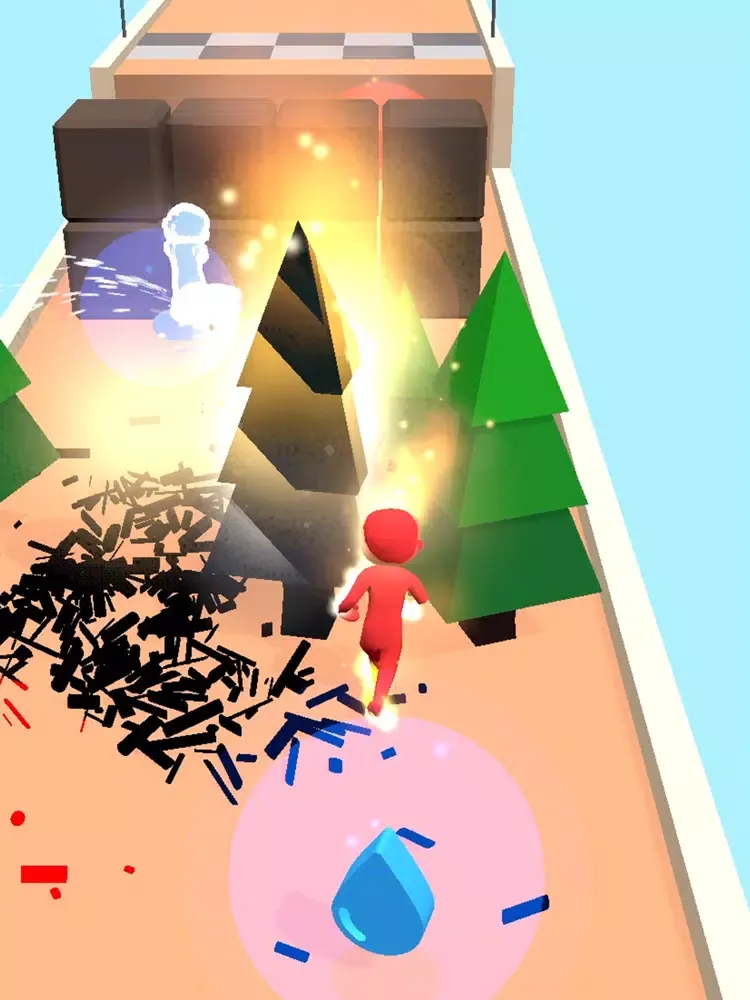 ภาพหน้าจอของ Elemental Rush iPad 