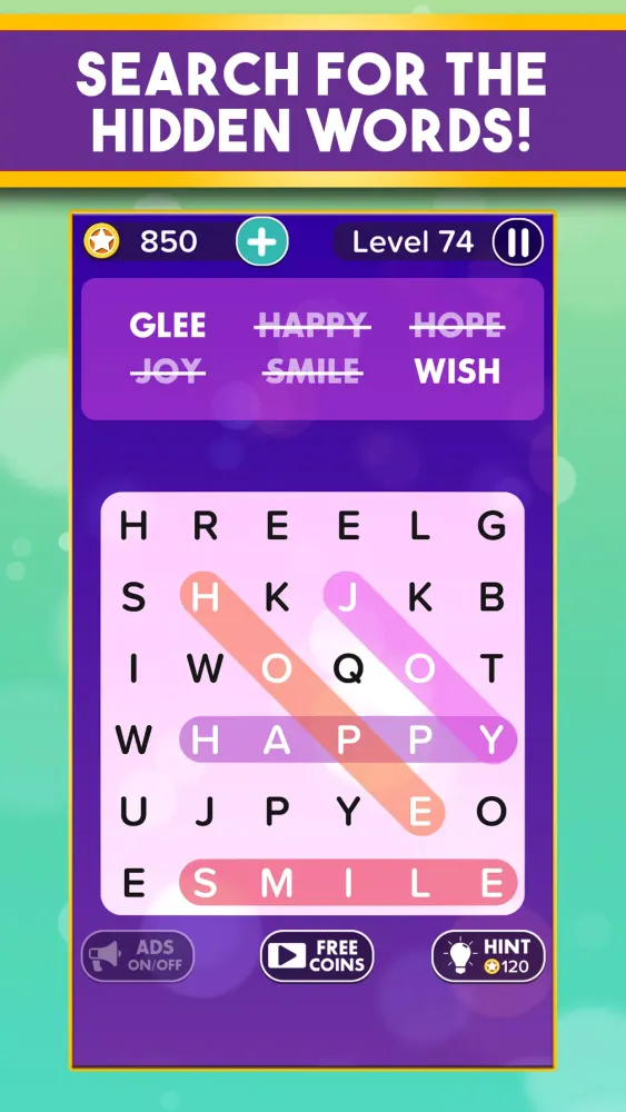 Word Search Addict Screenshots