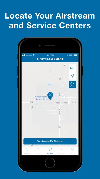Capturas de pantalla de Airstream Smart RV Control