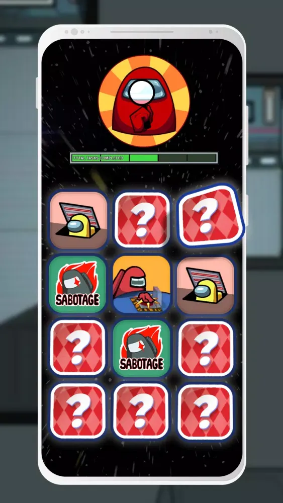Match Cards Game for Among Us Screenshots