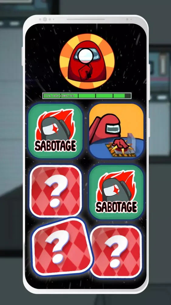 Match Cards Game for Among Us Screenshots