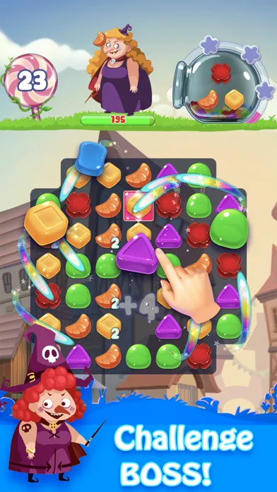 Captures d'écran de Candy Fever - Match 3 Games