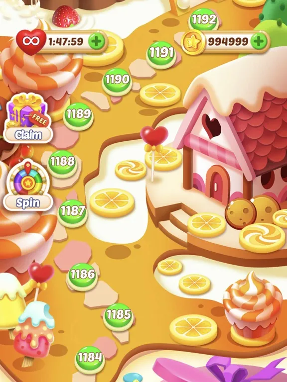 Ảnh chụp màn hình của Sweet & Matching-Fun Games iPad 