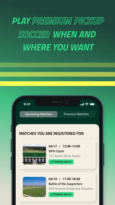 Capturas de pantalla de Play MatchDay