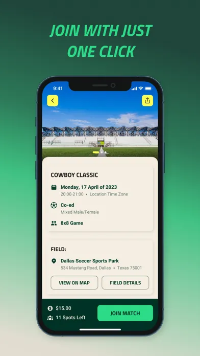 Capturas de pantalla de Play MatchDay