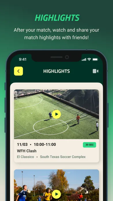 Capturas de pantalla de Play MatchDay