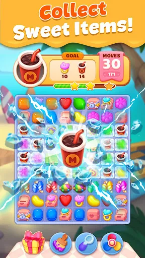 Pet Candy Puzzle-Match 3 games Ekran Görüntüleri