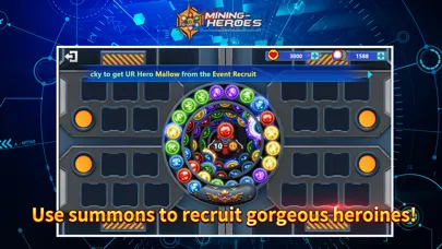 Mining Heroes: Puzzle RPG سکرین شاٹس
