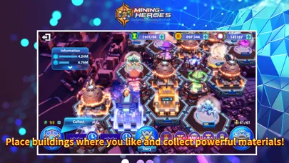 Mining Heroes: Puzzle RPG سکرین شاٹس