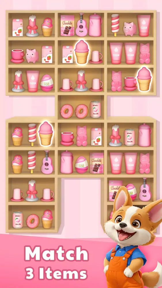 3D Goods Store: Sorting Games 스크린샷